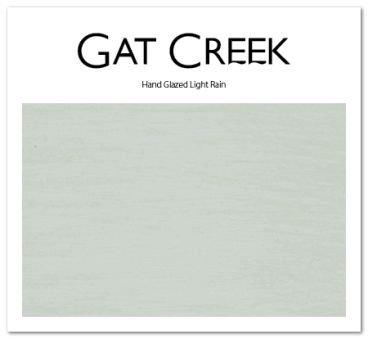 Hand-Glazed Light Rain Finish Card